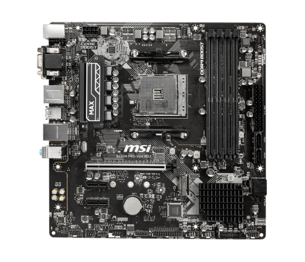 MSI B450M PRO-VDH MAX - 508077 - zdjęcie 3